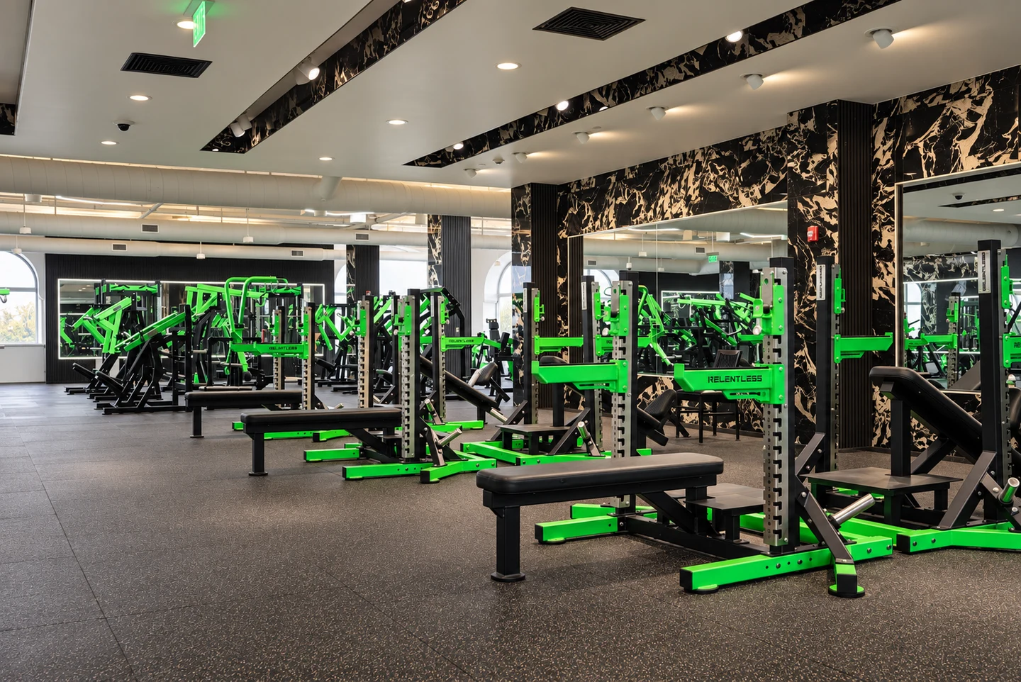 Green strength equipment and benches